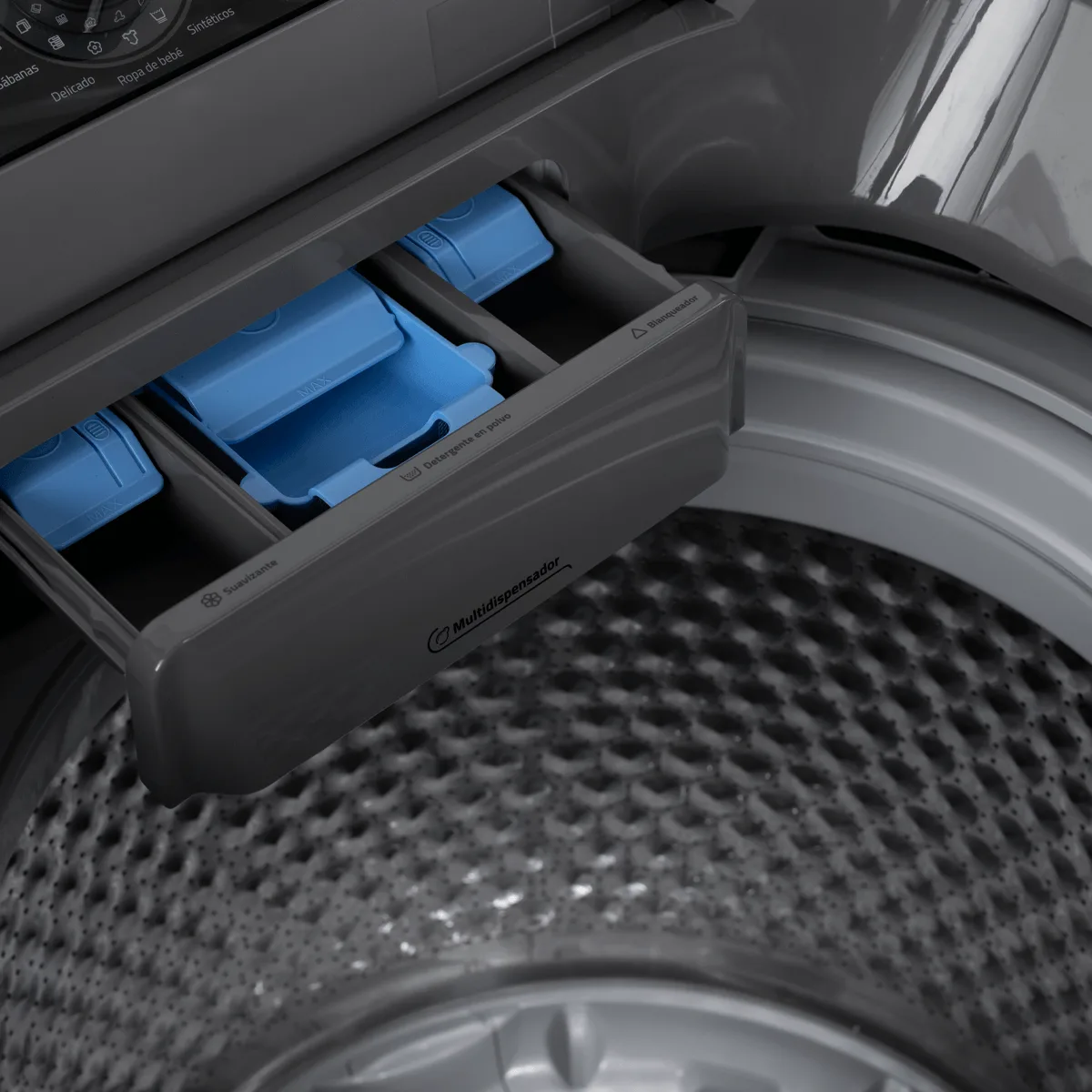 LAVADORA INDURAMA AUTOMÁTICA 19KG CROMA | LRI-19DGR