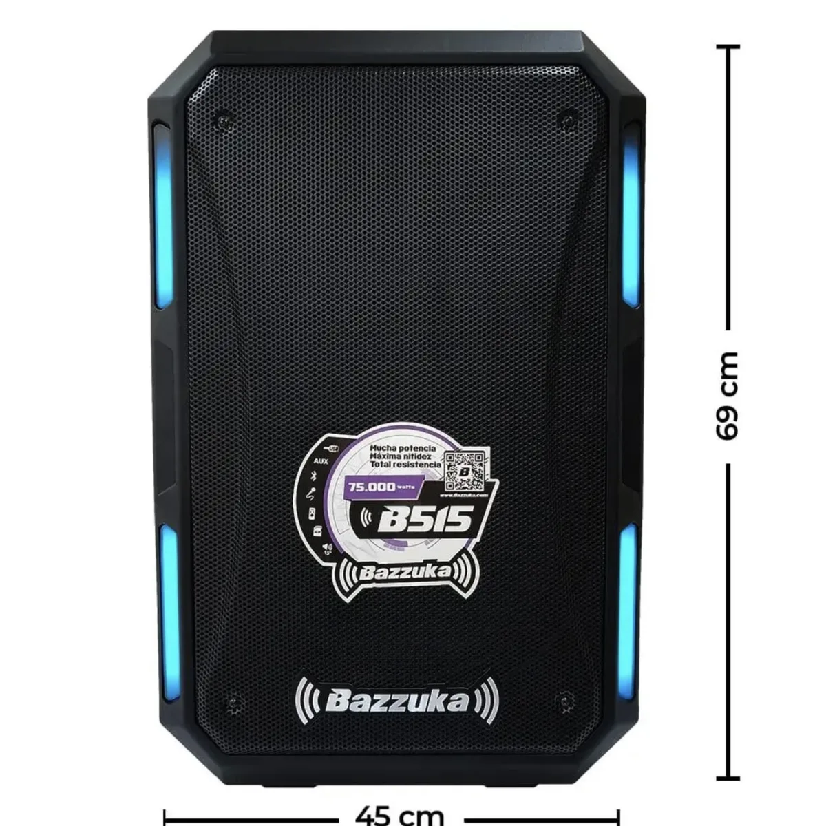 PARLANTE ACTIVO 15’’ BZK B515N BAZZUKA