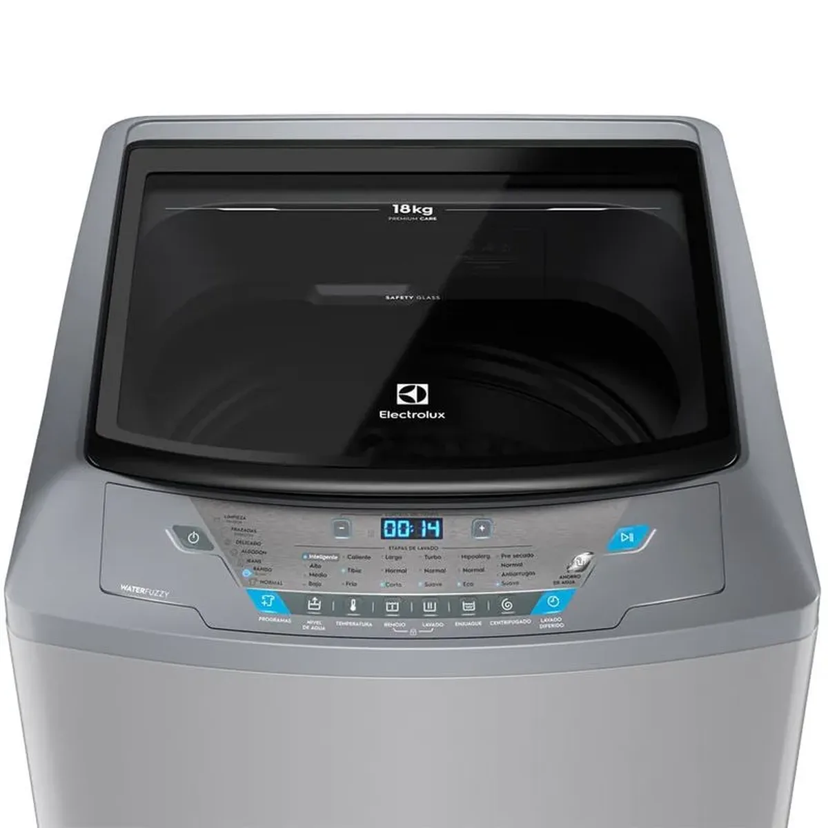 LAVADORA ELECTROLUX 18KG SILVER EWIX18F6ESG