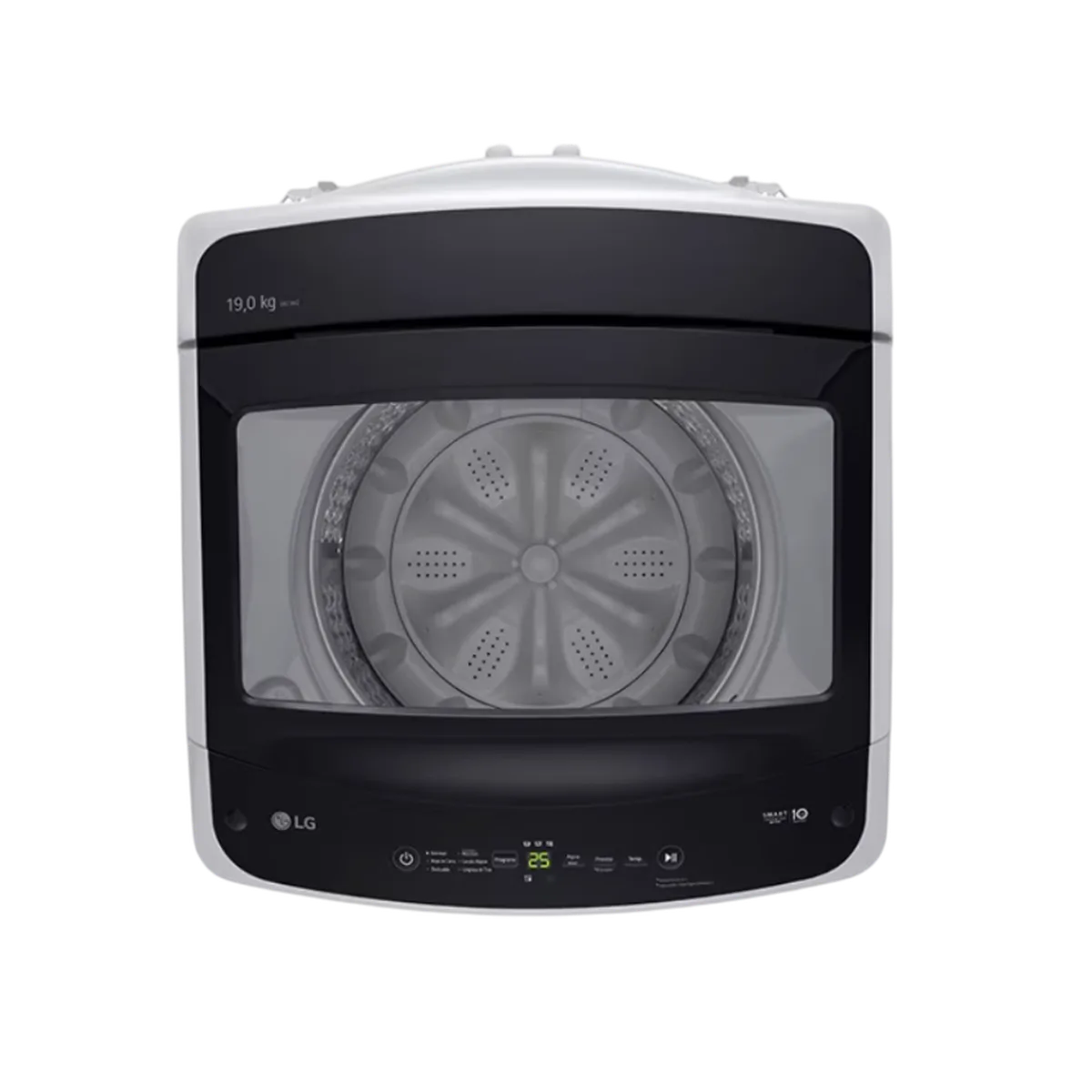 LAVADORA LG 19KG LG-WT19DV6 CARGA SUPERIRO SILVER