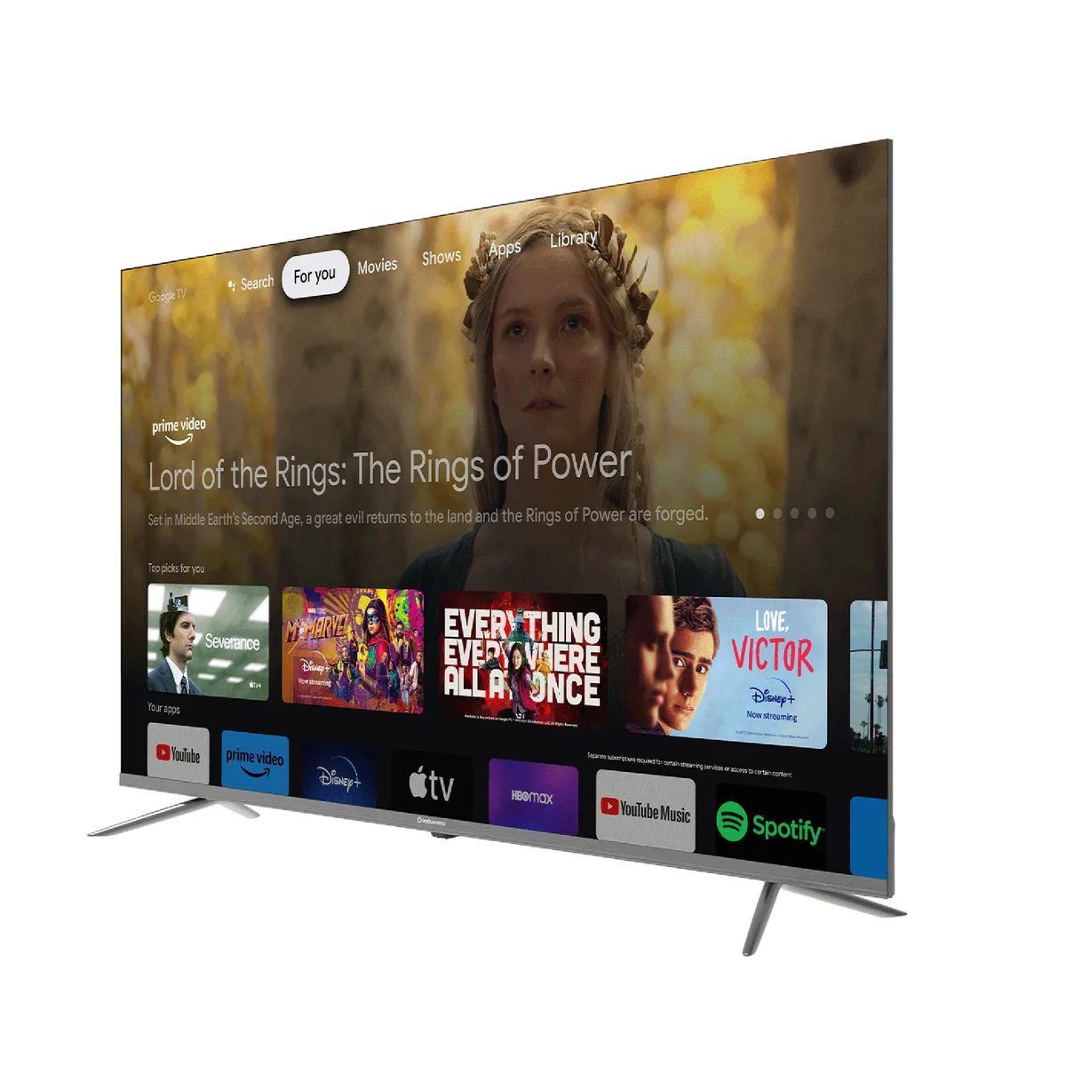 TELEVISOR INDURAMA 65" QLED GOOGLE TV | 65TIKGF2GQLED