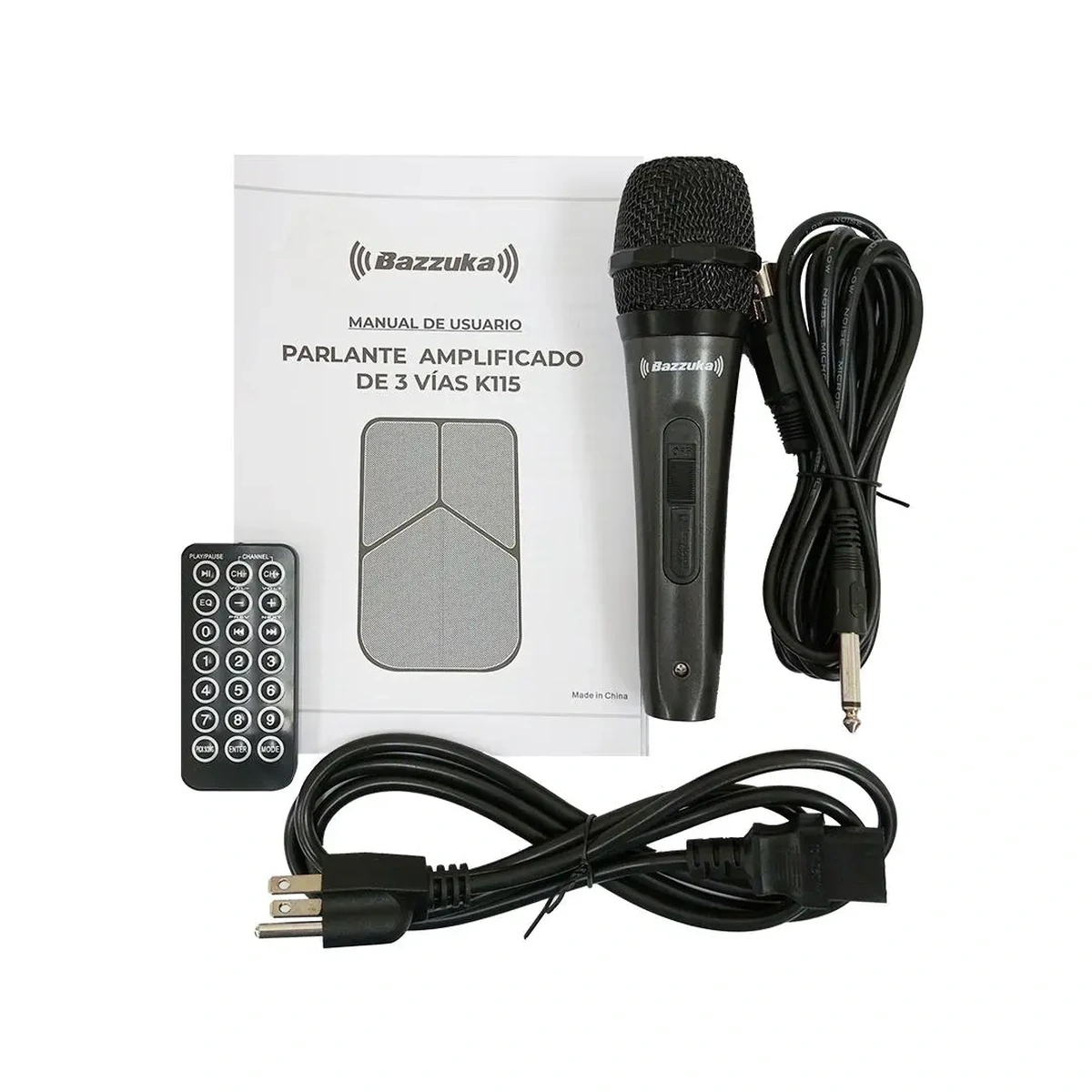 PARLANTE BAZZUKA ALTA FIDELIDAD BZ-BZK K115