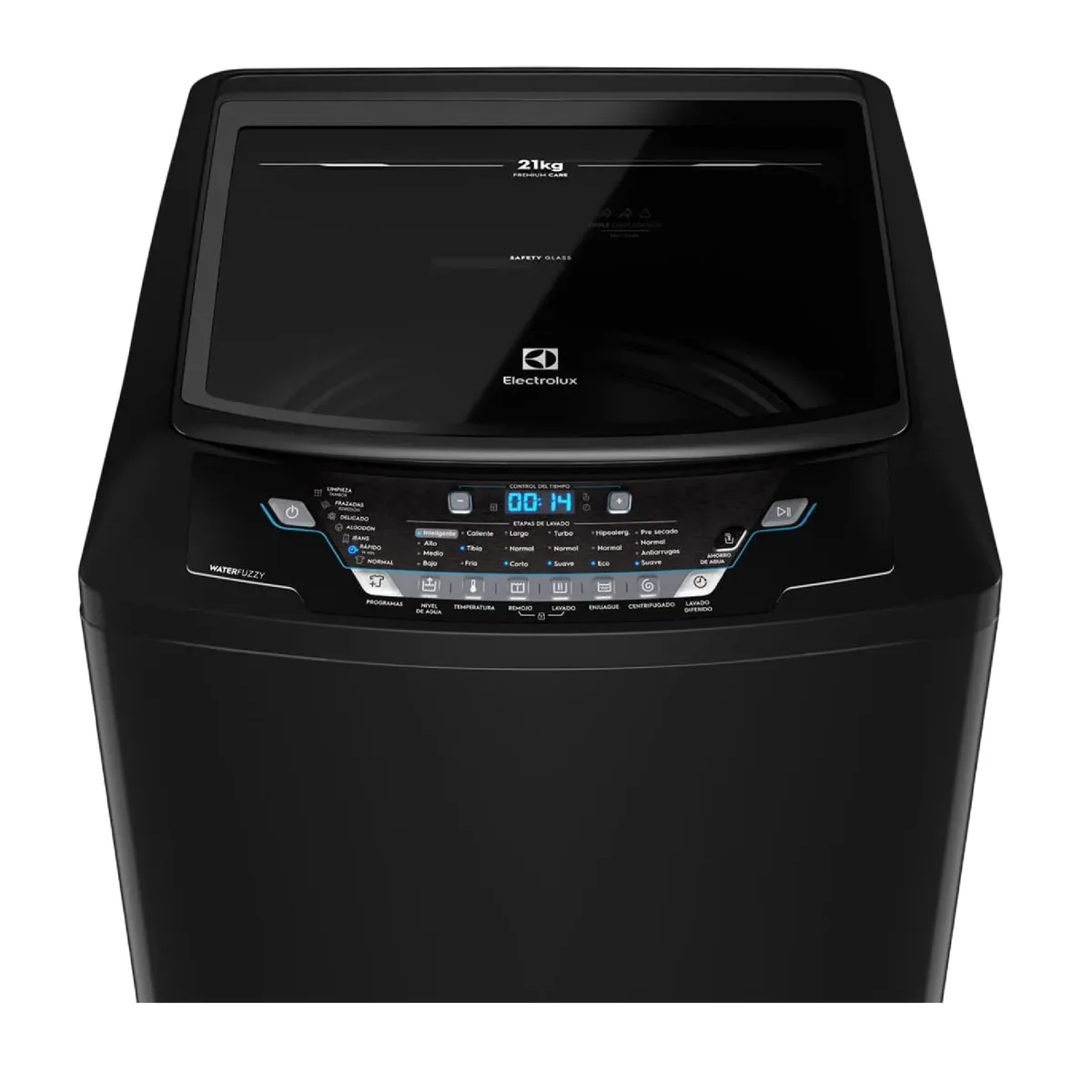 LAVADORA ELECTROLUX 21KG NEGRA EWIX 21F6ESB CARGA SUPERIOR