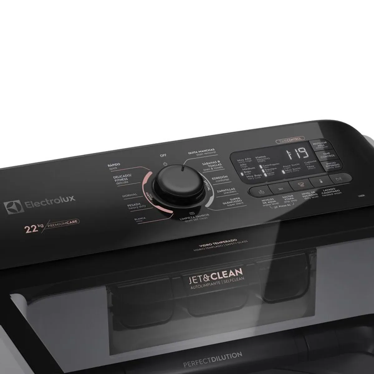 LAVADORA ELECTROLUX 22KG LS221 CARGA SUPERIOR SILVER