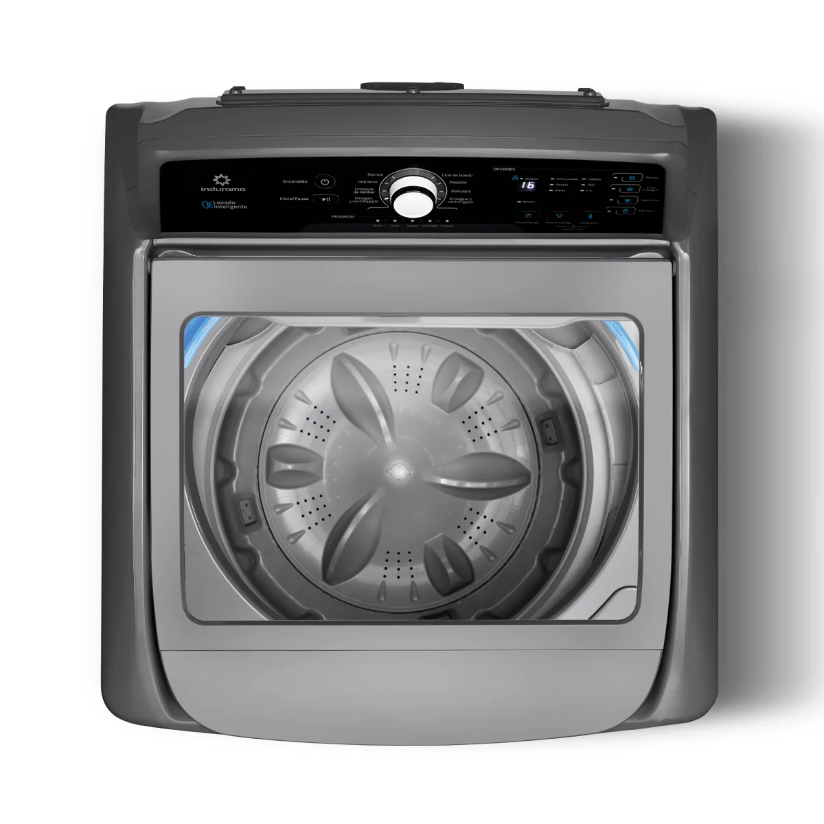 LAVADORA INDURAMA 22KG LRI-22DGR AUTOMATICA