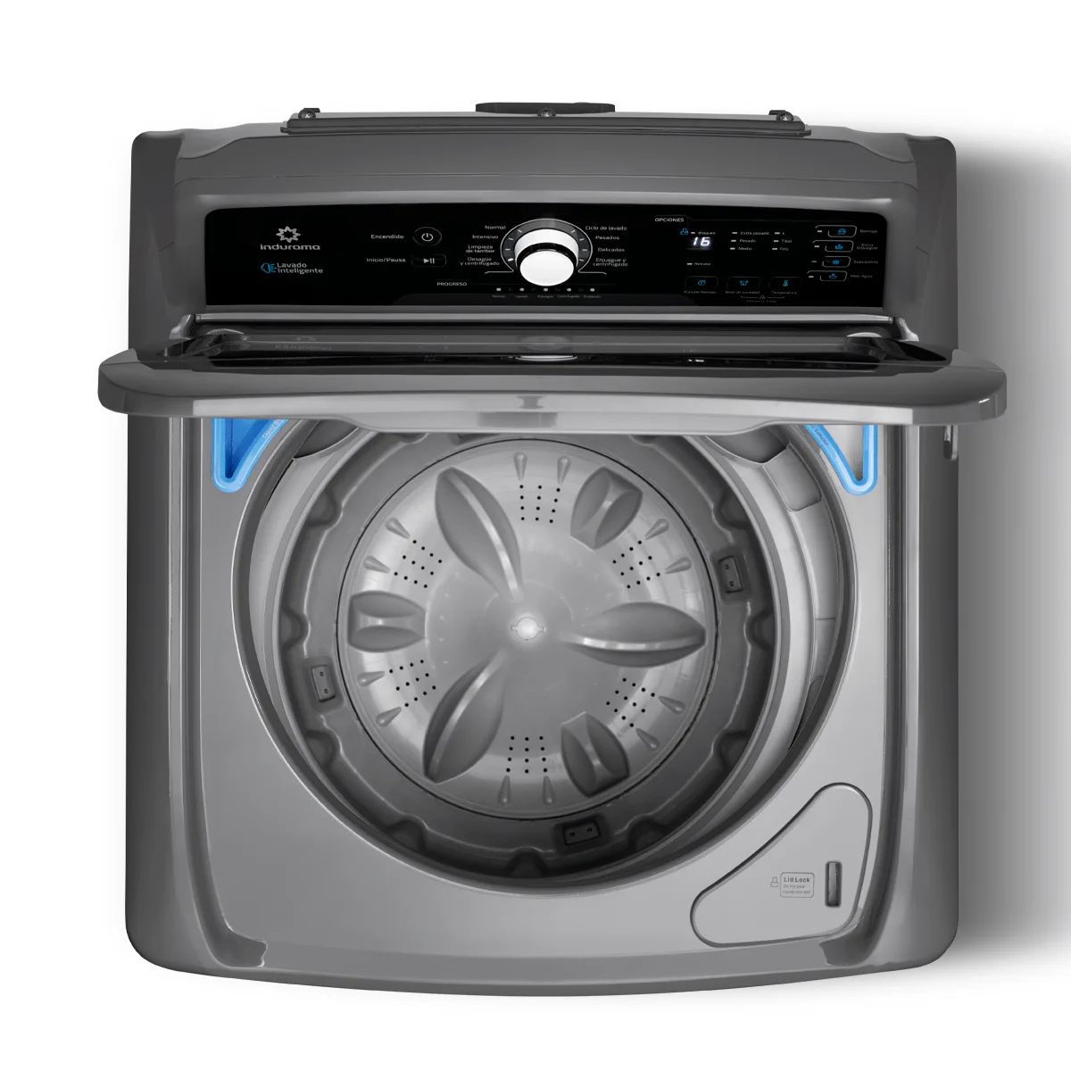 LAVADORA INDURAMA 22KG LRI-22DGR AUTOMATICA