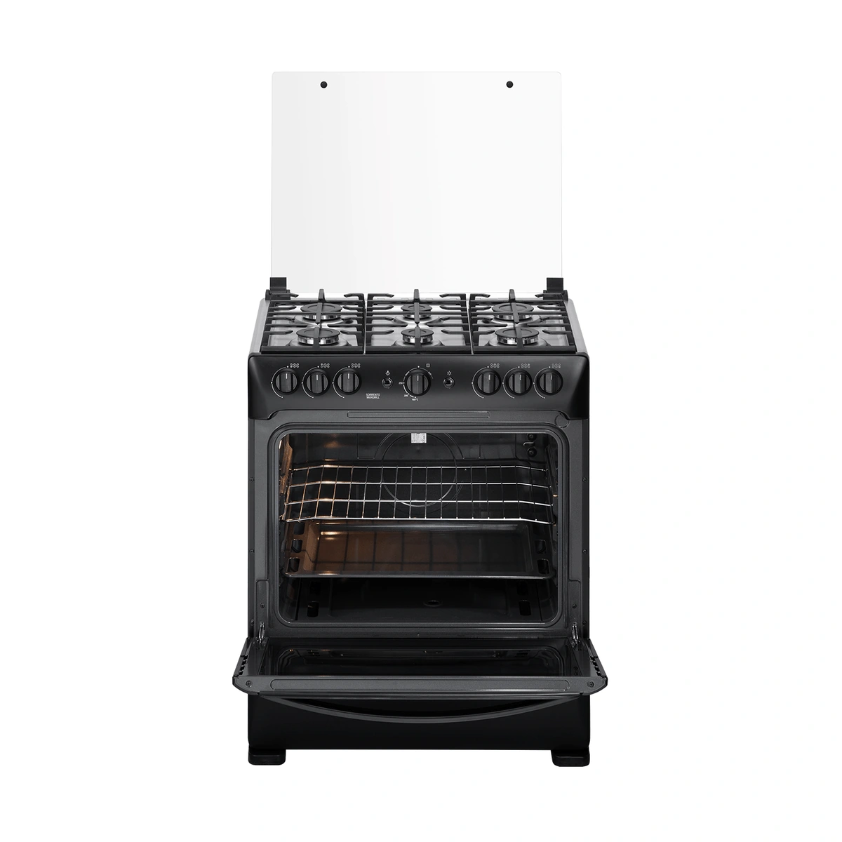 COCINA INDURAMA SORRENTO MAXIGRILL ZAFIRO NEGRA
