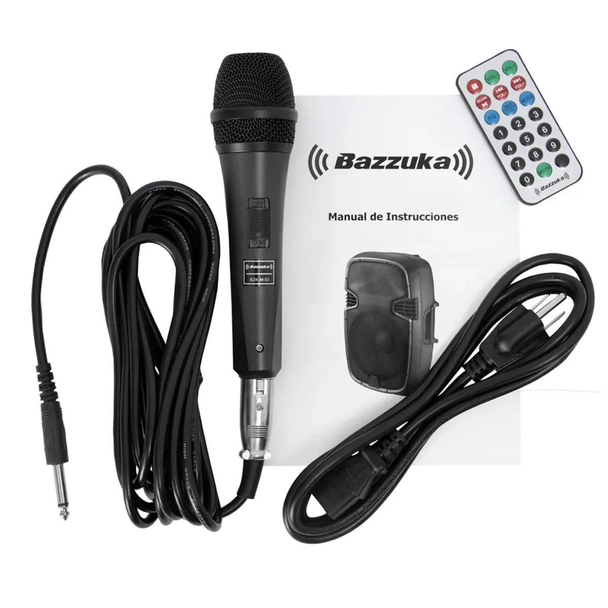 PARLANTE ACTIVO 15’’ BZ-BZK B115N-209B BAZZUKA