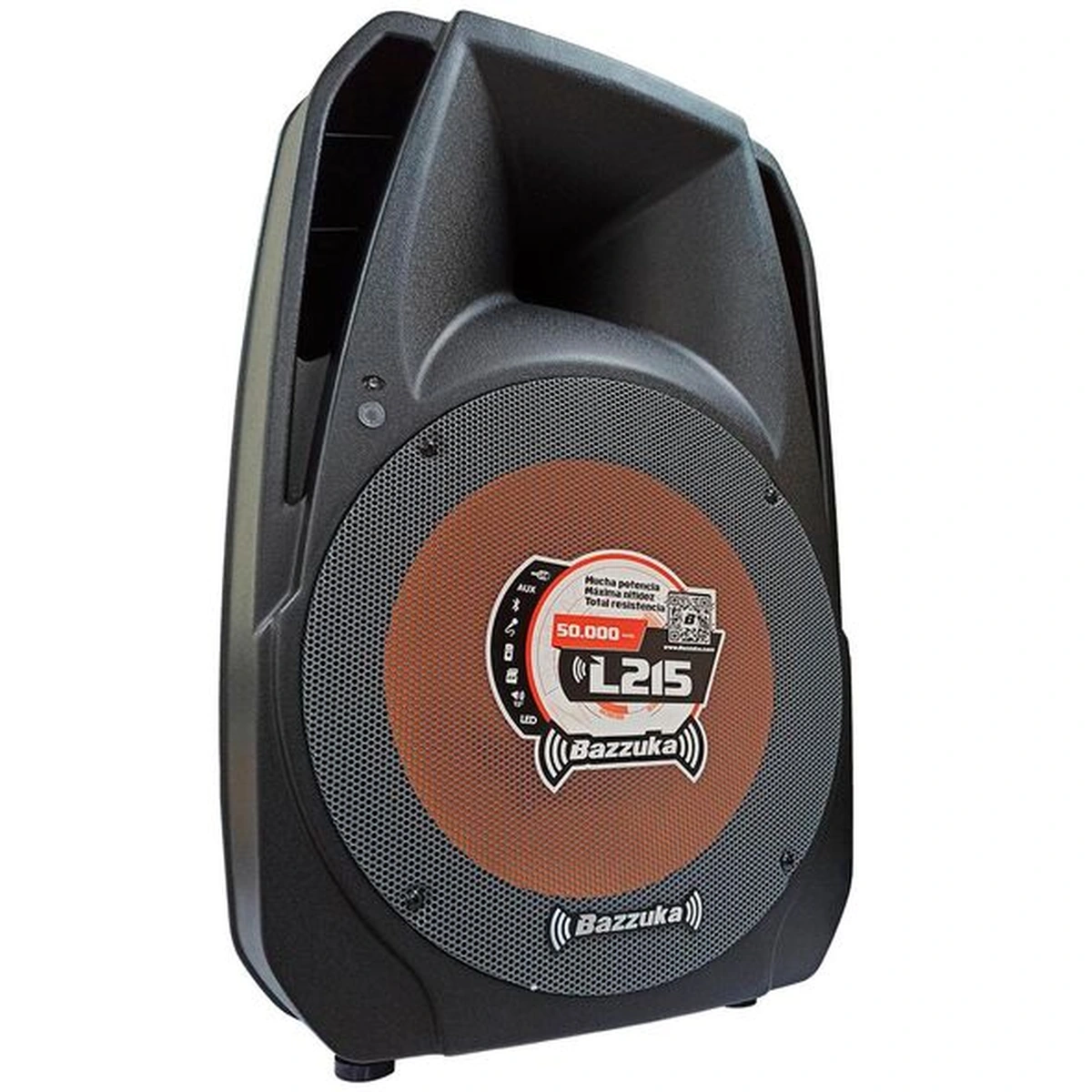 PARLANTE ACTIVO 15” LIGHT BZ-BZK L-215N-159A BAZZUKA