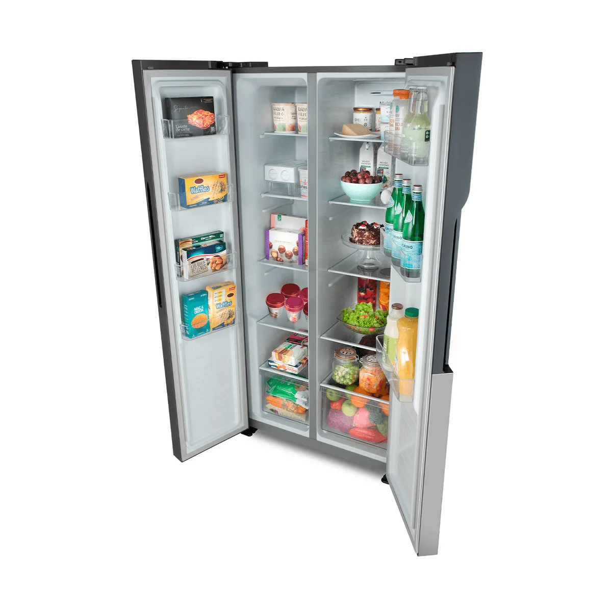 REFRIGERADORA SIDE BY SIDE 468 LITROS CROMA | RI-760 CR