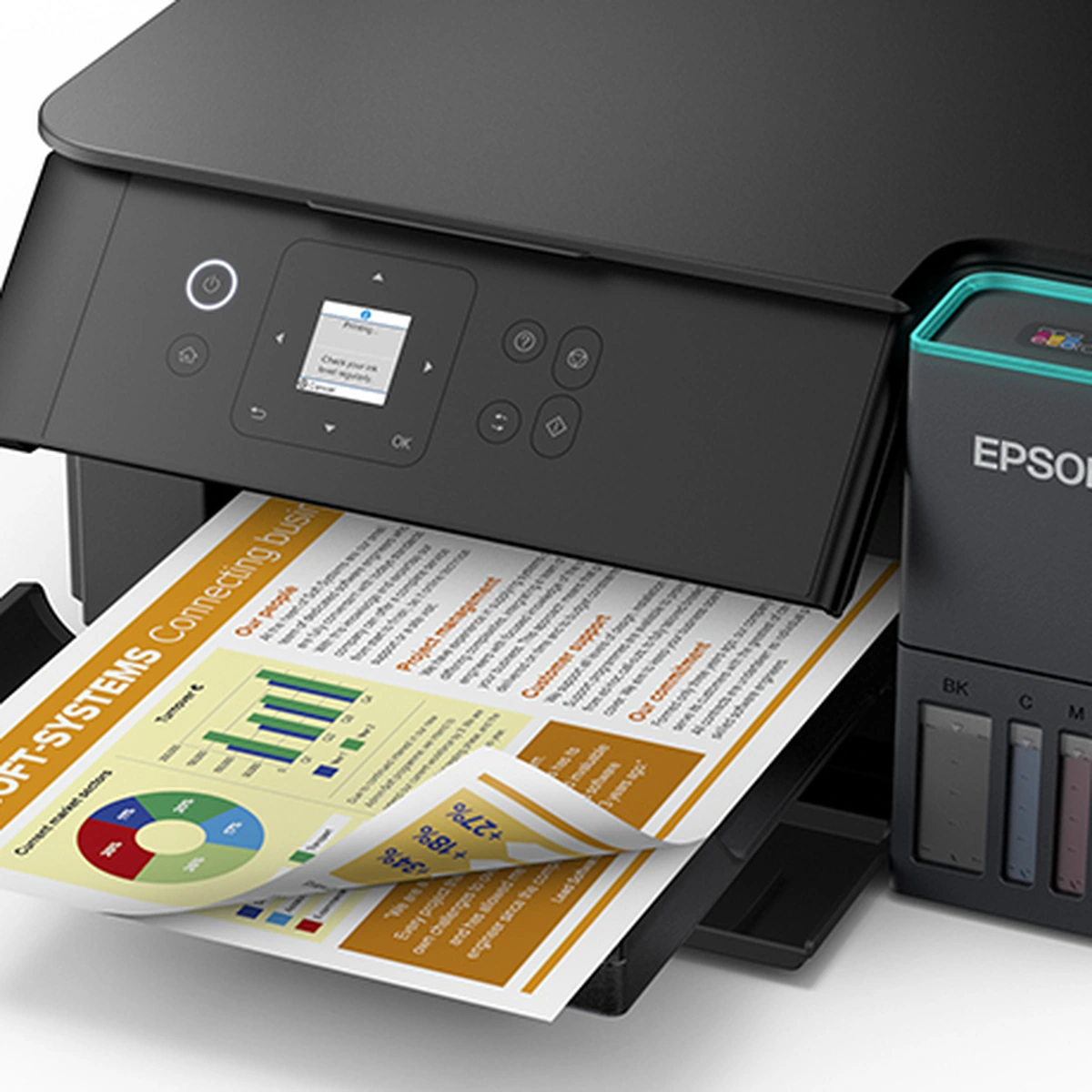 Epson EcoTank L4360 Impresora Multifuncional a Color Wi-Fi y Dúplex
