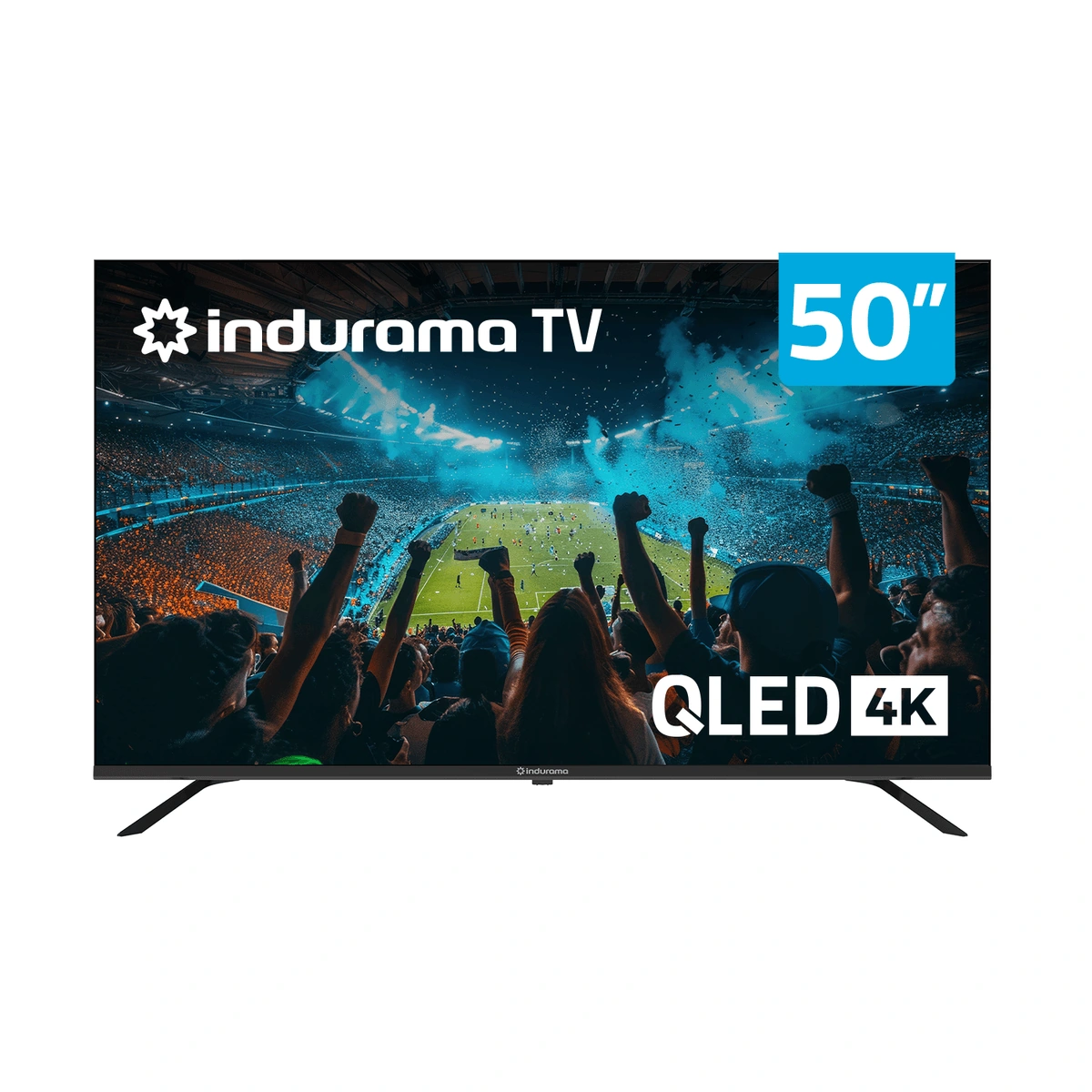 TELEVISOR 50" INDURAMA QLED 4K UHD 50TIKJ1UHDQLED GOOGLE TV